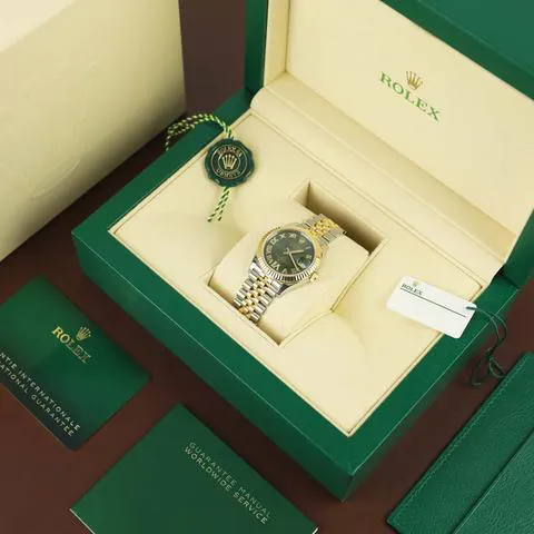 Rolex Datejust 31 278273 31mm Yellow gold and Stainless steel Green 4