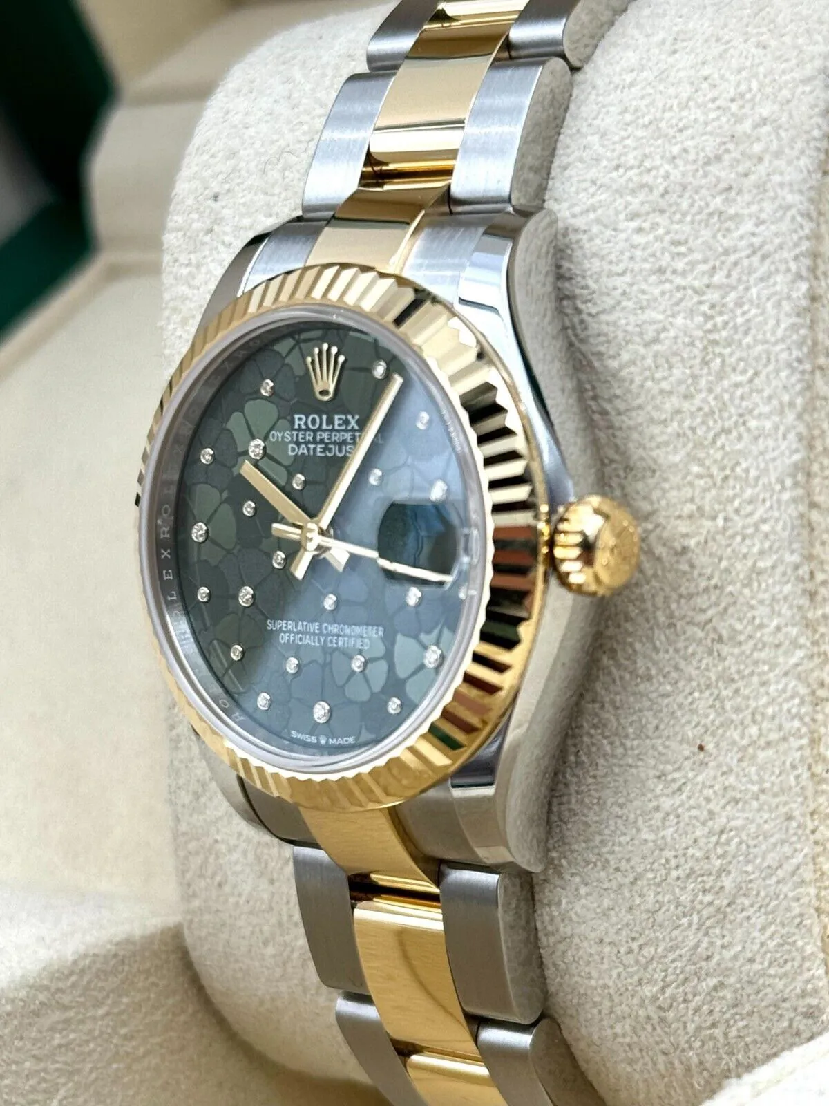 Rolex Datejust 31 278273 31mm Stainless steel Green 3