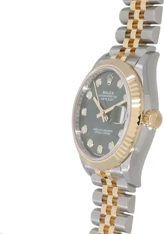 Rolex Datejust 31 278273G 31mm Yellow gold and Stainless steel Green 1