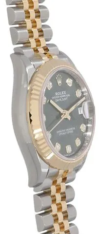 Rolex Datejust 31 278273G 31mm Yellow gold and Stainless steel Green 2