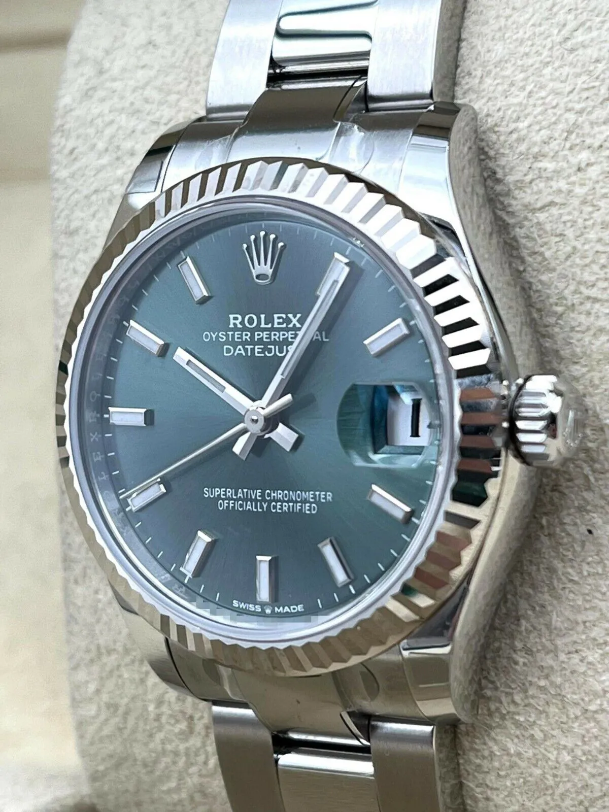 Rolex Datejust 31 278274 31mm Stainless steel Green 3