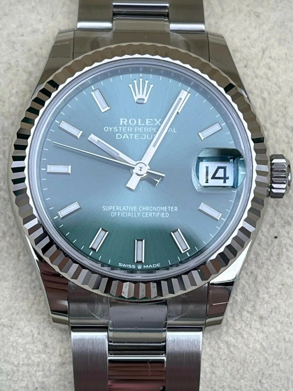 Rolex Datejust 31 278274 31mm Stainless steel Green 5