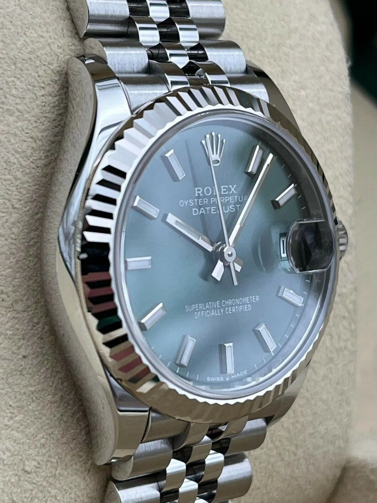 Rolex Datejust 31 278274 31mm Stainless steel Green 4