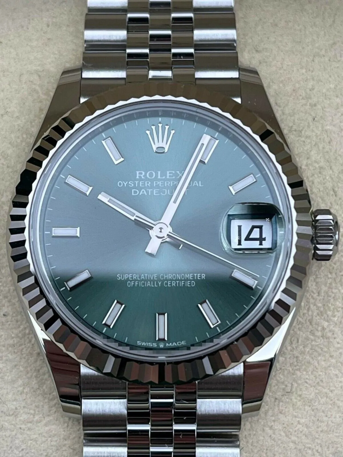 Rolex Datejust 31 278274 31mm Stainless steel Green 5