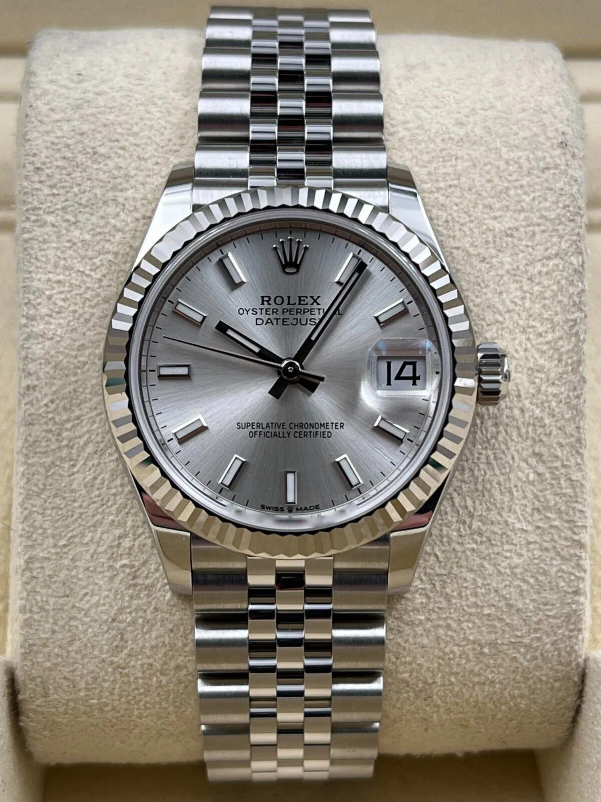 Rolex Datejust 31 278274 31mm Stainless steel Silver