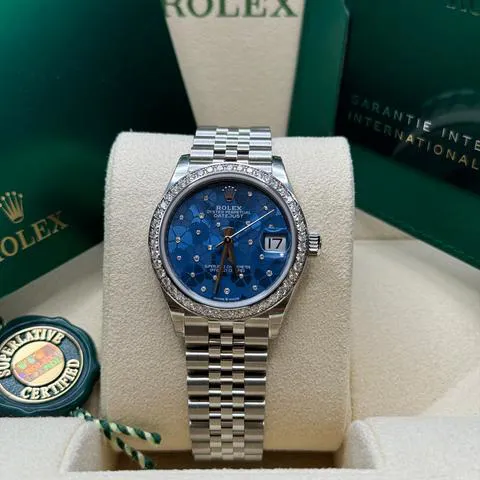 Rolex Datejust 31 278384RBR 31mm Stainless steel Blue