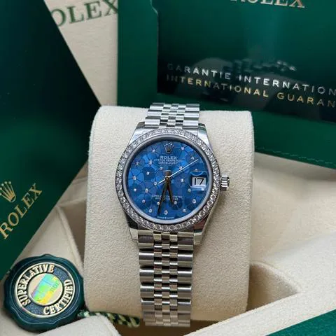 Rolex Datejust 31 278384RBR 31mm Stainless steel Blue 4