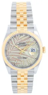 Rolex Datejust 36 126233 Yellow gold and Stainless steel Champagne