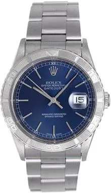 Rolex Datejust Turn-O-Graph 16264 36mm Stainless steel Blue