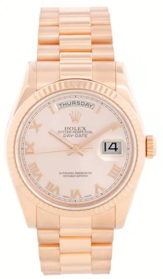 Rolex Day-Date 36 118235 35mm Rose gold Rose