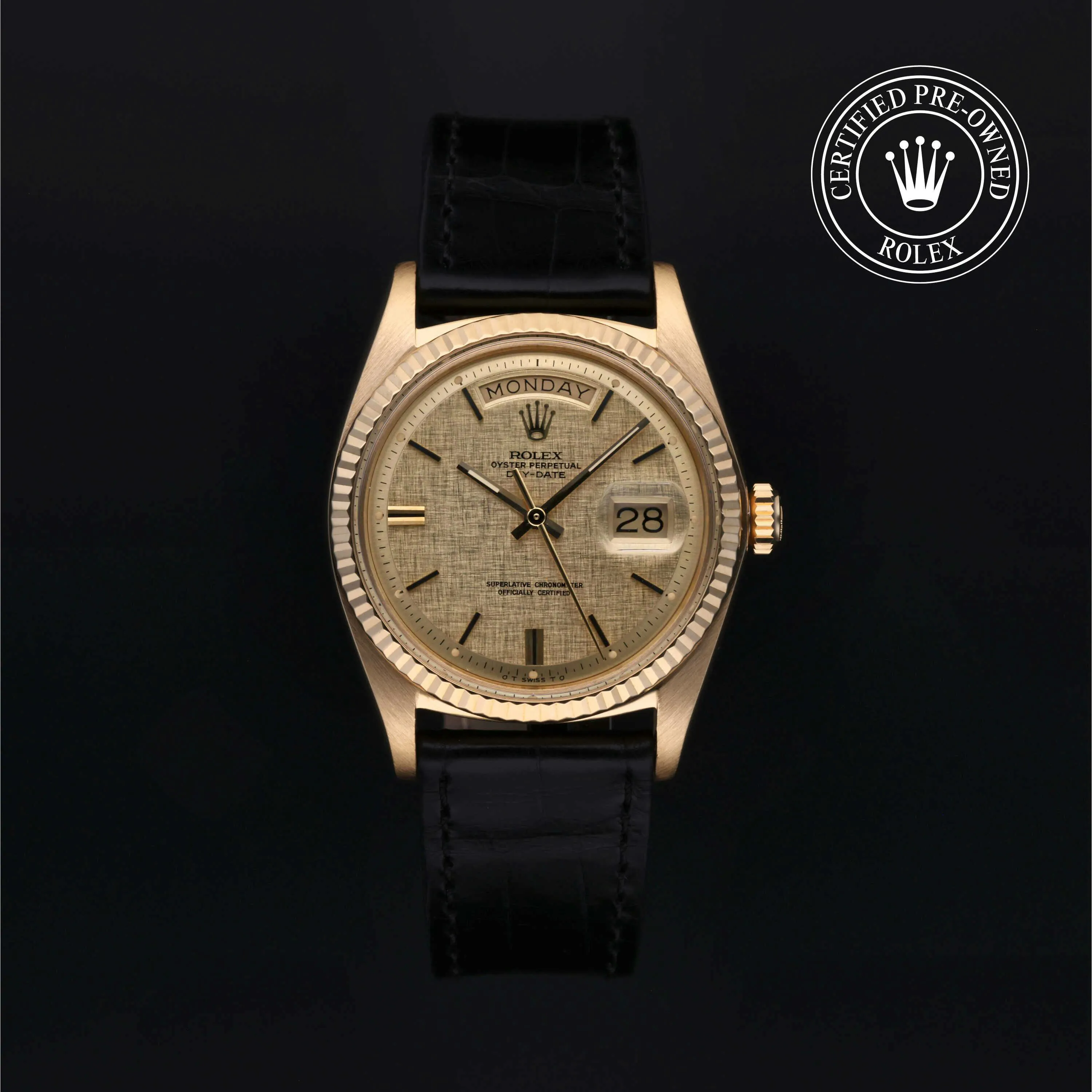 Rolex Day-Date 36 1803 36mm Yellow gold Champagne