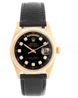 Rolex Day-Date 36 18038 Yellow gold Black