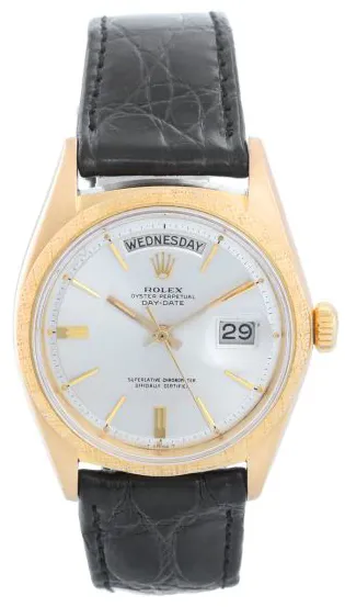 Rolex Day-Date 36 1811 36mm Yellow gold Silver