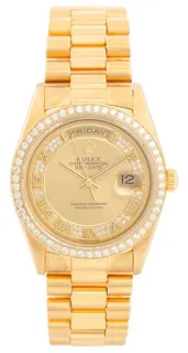 Rolex Day-Date 36 18238 Yellow gold Champagne