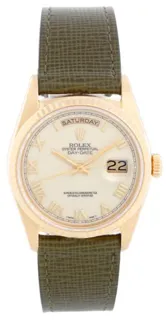 Rolex Day-Date 36 18238 Yellow gold White