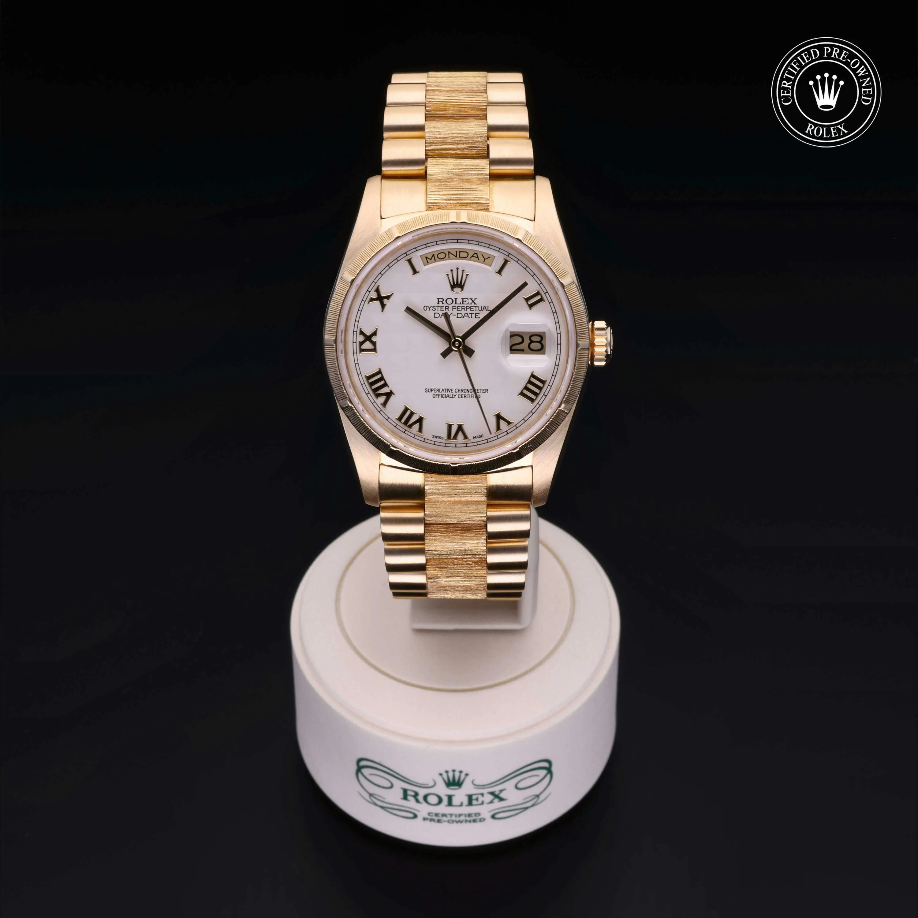 Rolex Day-Date 36 18248 36mm Yellow gold Ivory 1