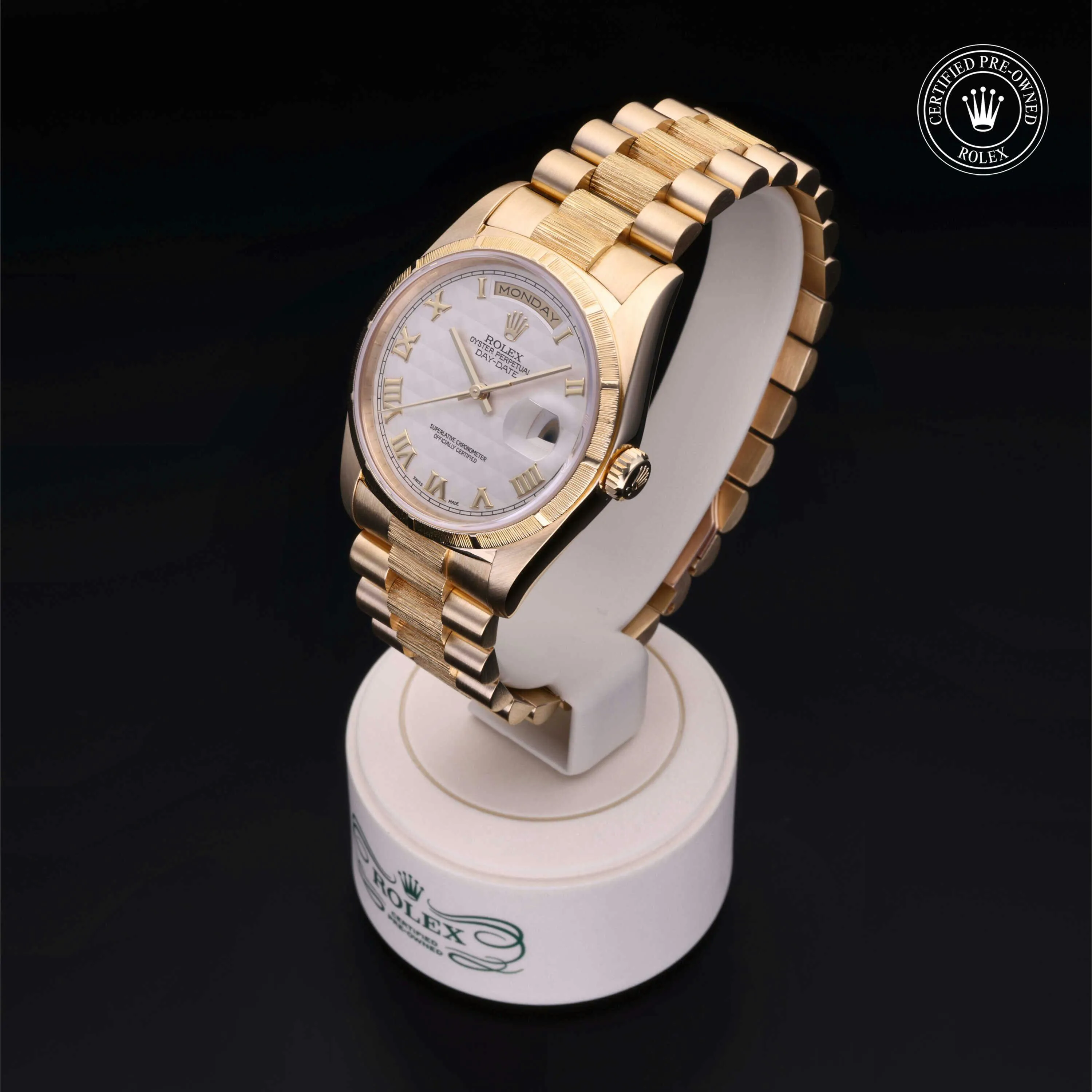 Rolex Day-Date 36 18248 36mm Yellow gold Ivory 2