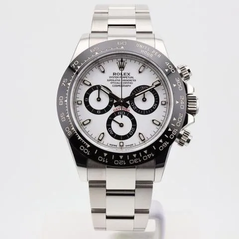 Rolex Daytona 116500 40mm Stainless steel White