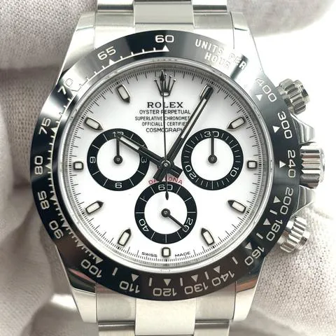 Rolex Daytona 116500LN 40mm Stainless steel White