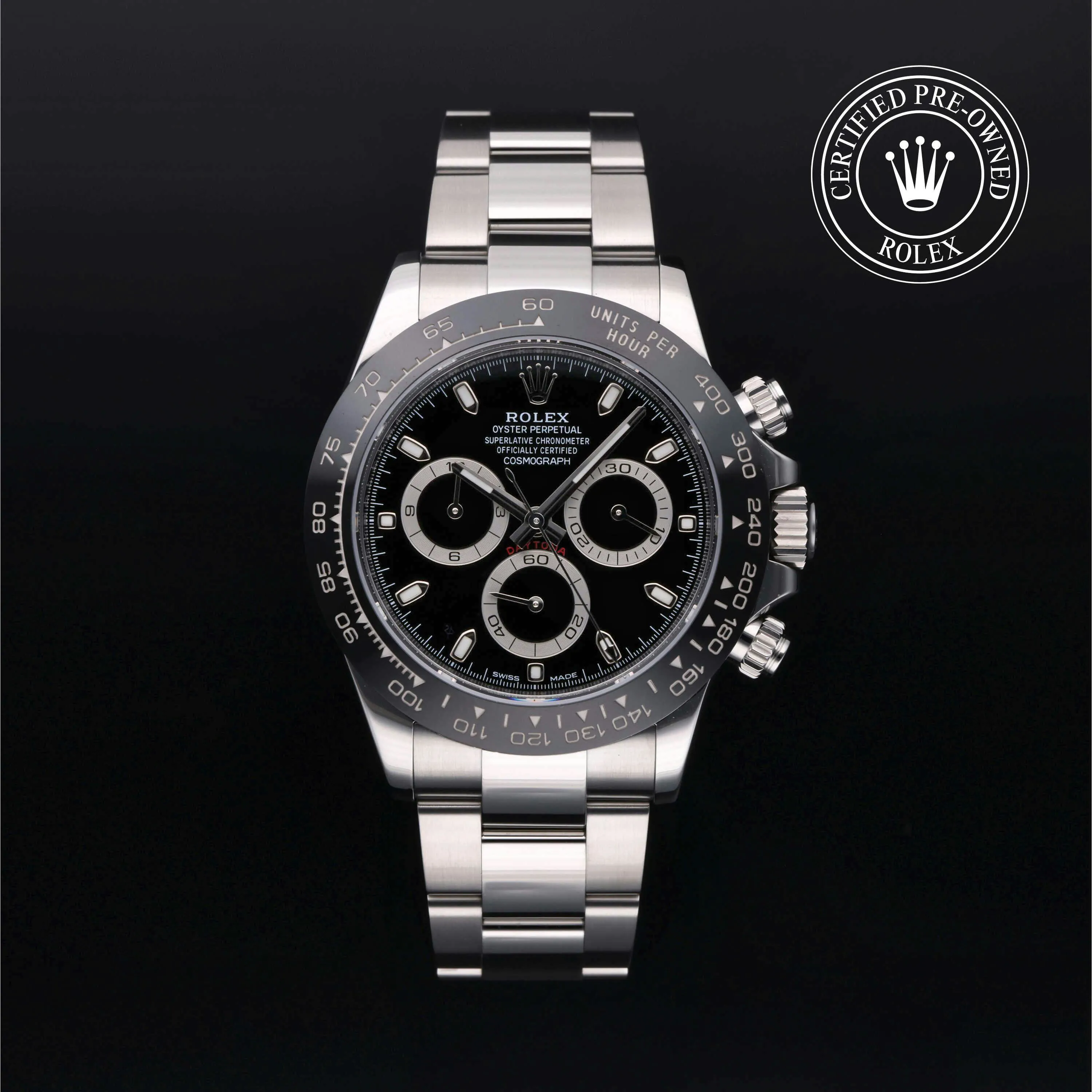 Rolex Daytona 116500LN 40mm Stainless steel Black