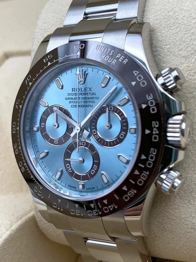 Rolex Daytona 116506 40mm Platinum Blue 4