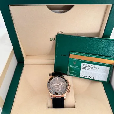 Rolex Daytona 116515ln 40mm Rose gold Brown 1