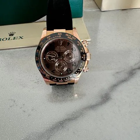 Rolex Daytona 116515ln 40mm Rose gold Brown 3