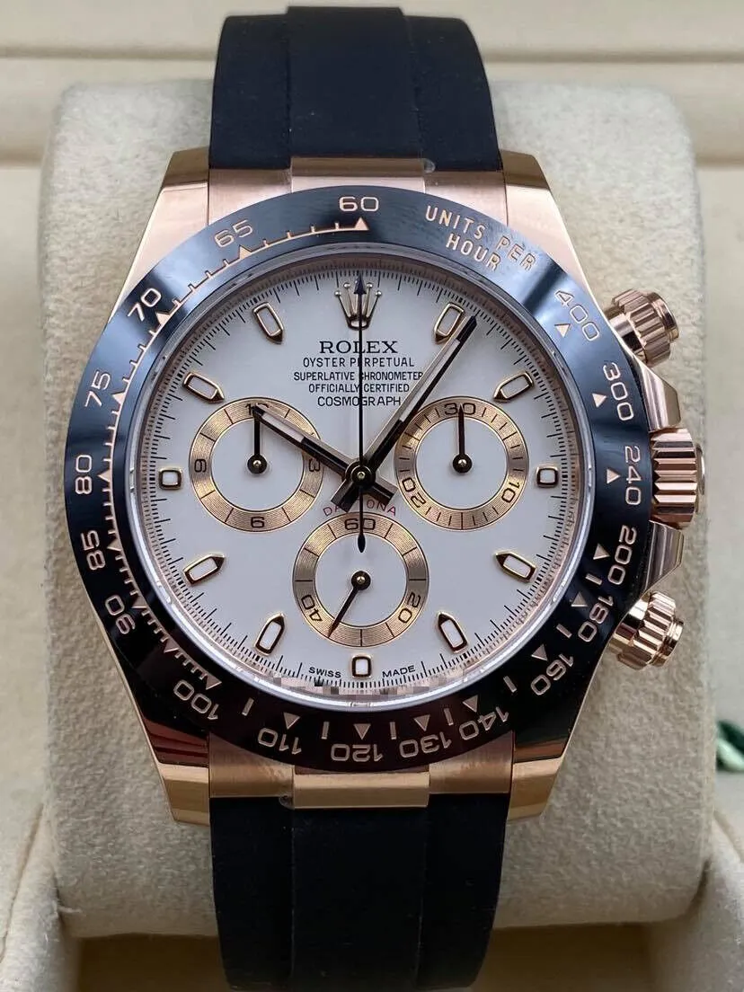 Rolex Daytona 116515ln 40mm Rose gold Ivory