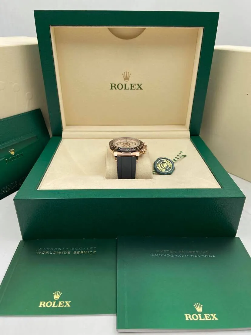 Rolex Daytona 116515ln 40mm Rose gold Ivory 2