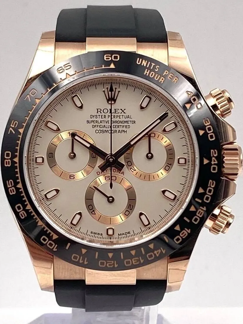 Rolex Daytona 116515ln 40mm Rose gold Ivory 7