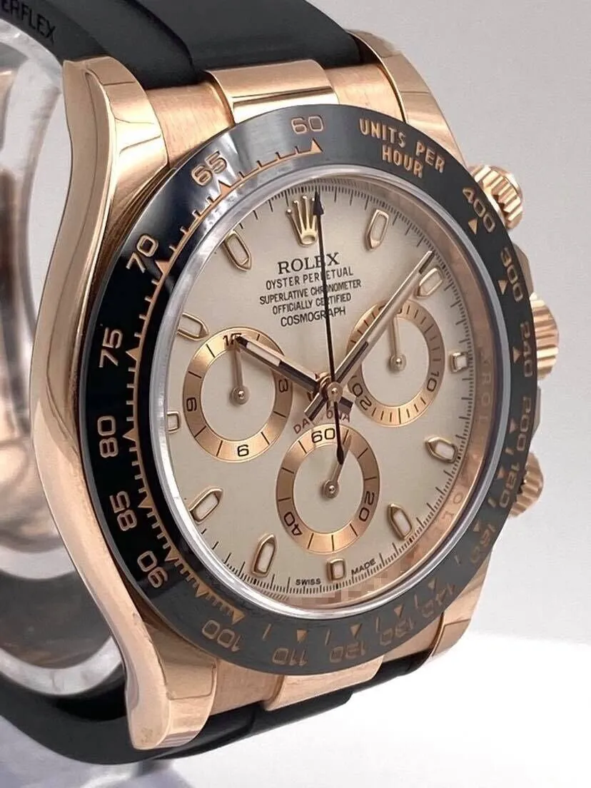 Rolex Daytona 116515ln 40mm Rose gold Ivory 9