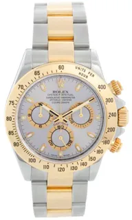 Rolex Daytona 116523 Yellow gold and Stainless steel Gray