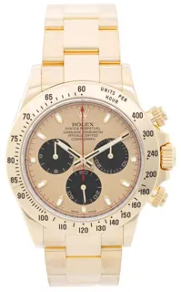 Rolex Daytona 116528 Yellow gold Golden