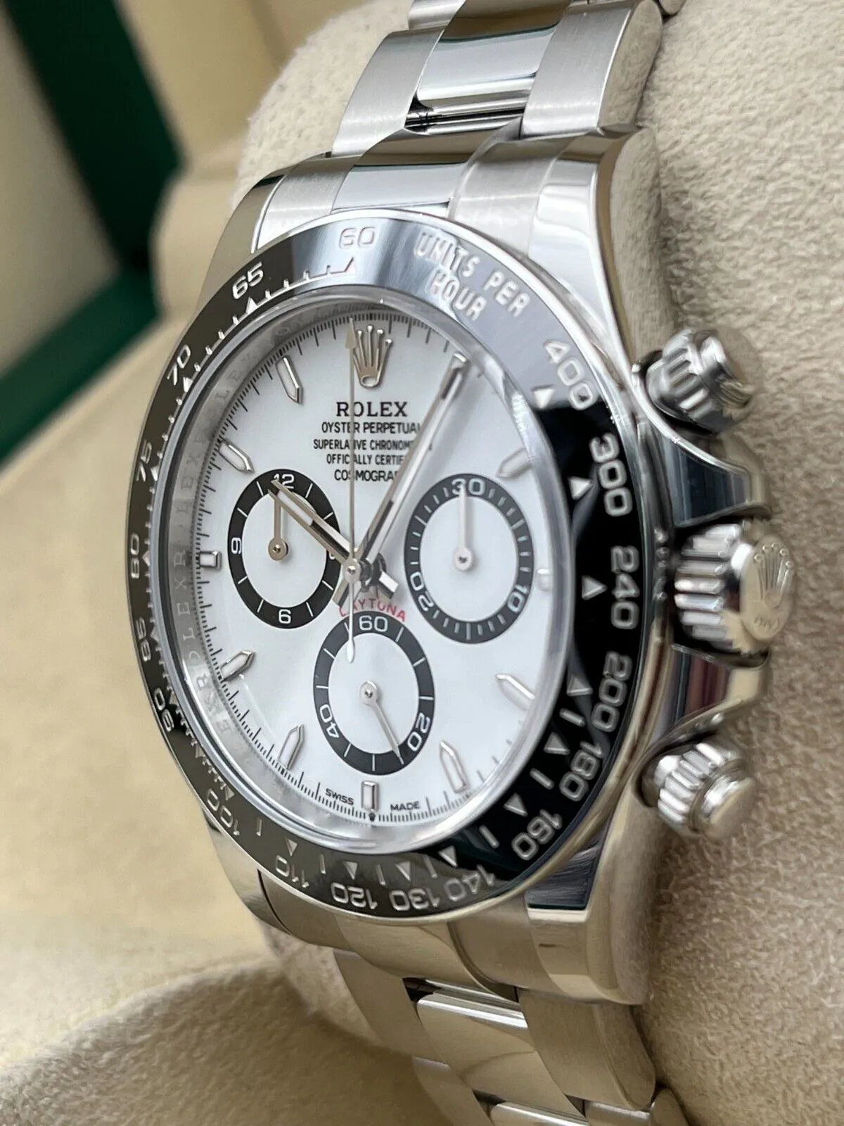 Rolex Daytona 126500LN 40mm Stainless steel White 3