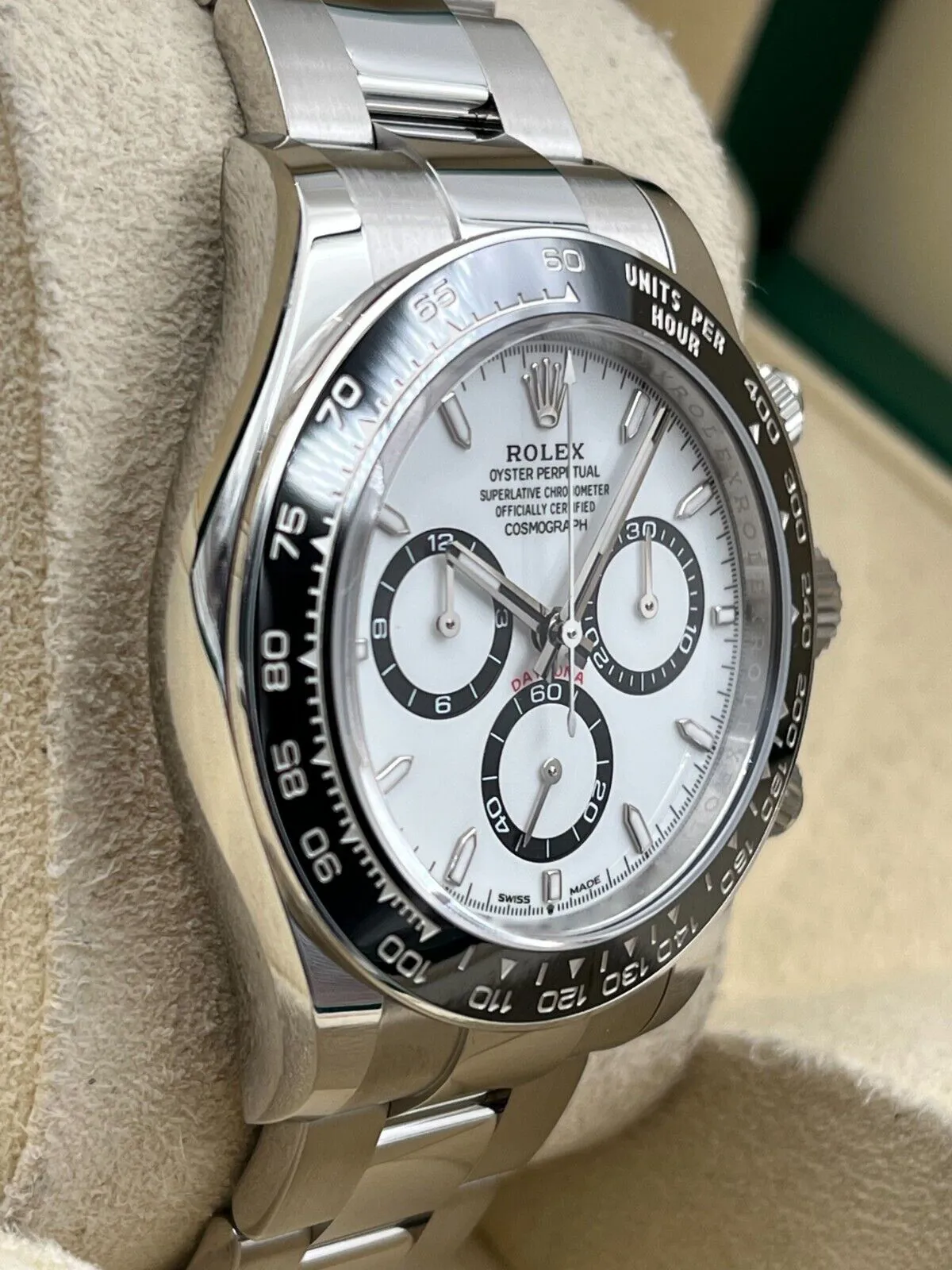 Rolex Daytona 126500LN 40mm Stainless steel White 4