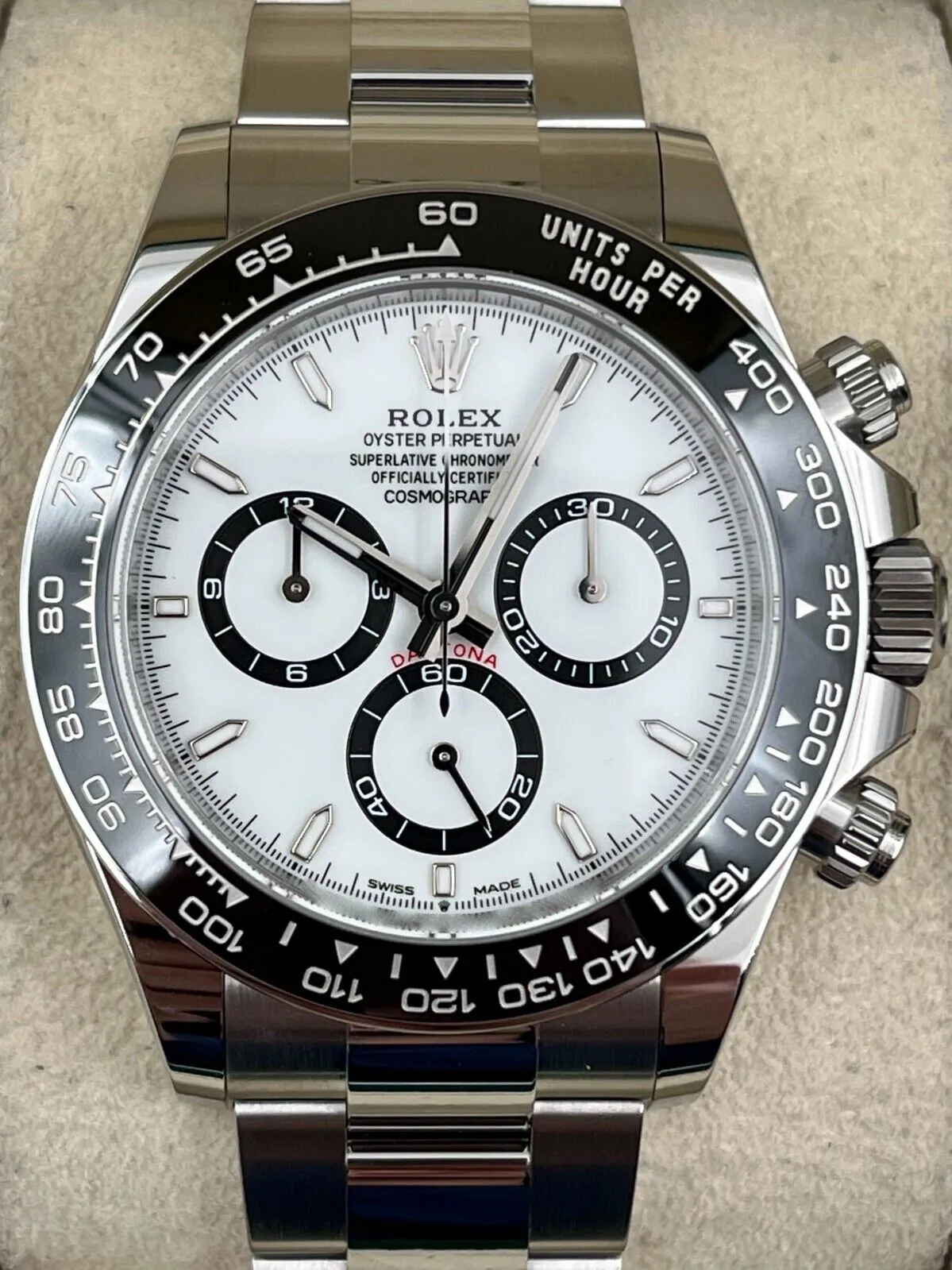 Rolex Daytona 126500LN 40mm Stainless steel White 5