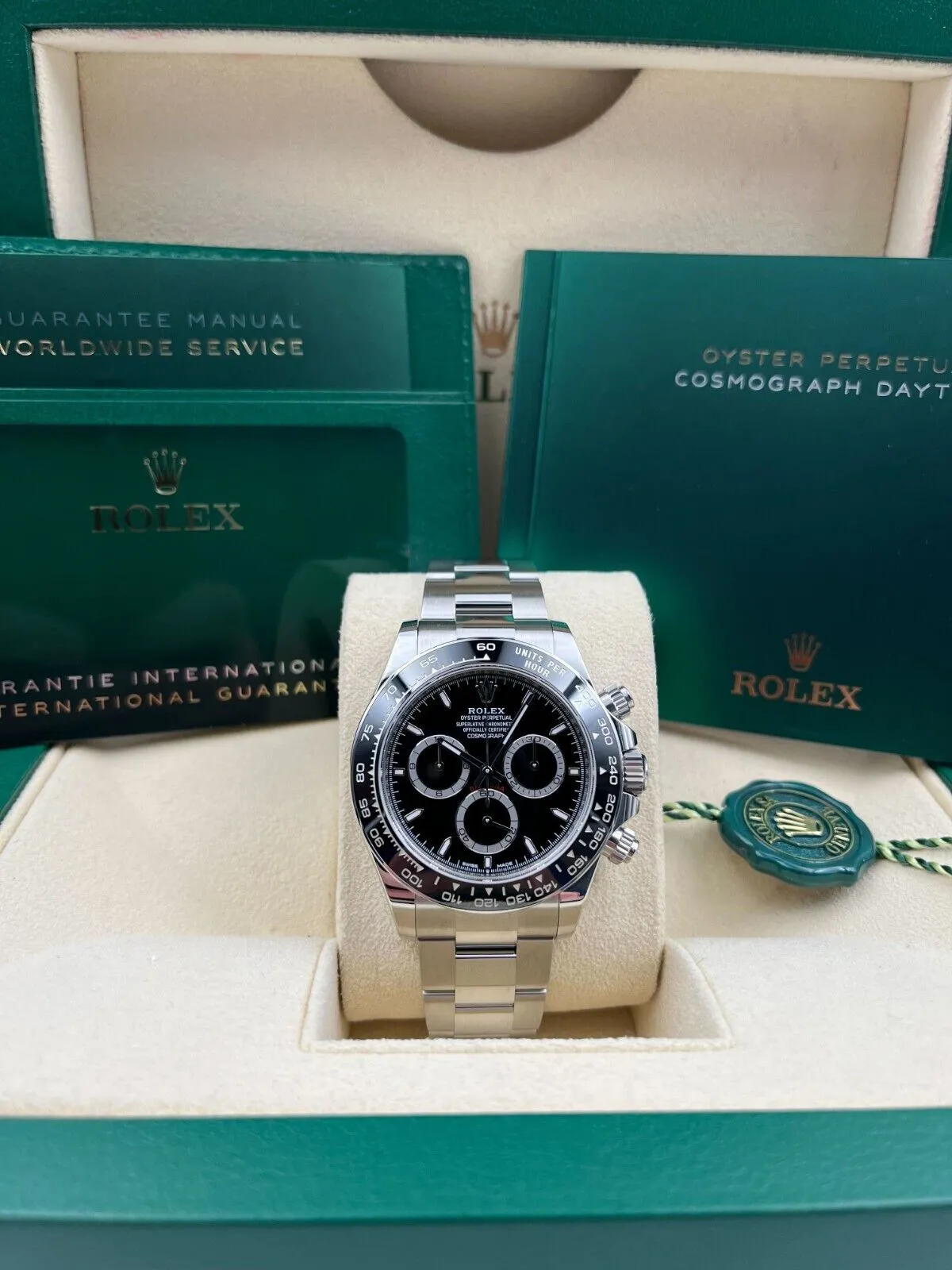 Rolex Daytona 126500LN 40mm Stainless steel Black 1