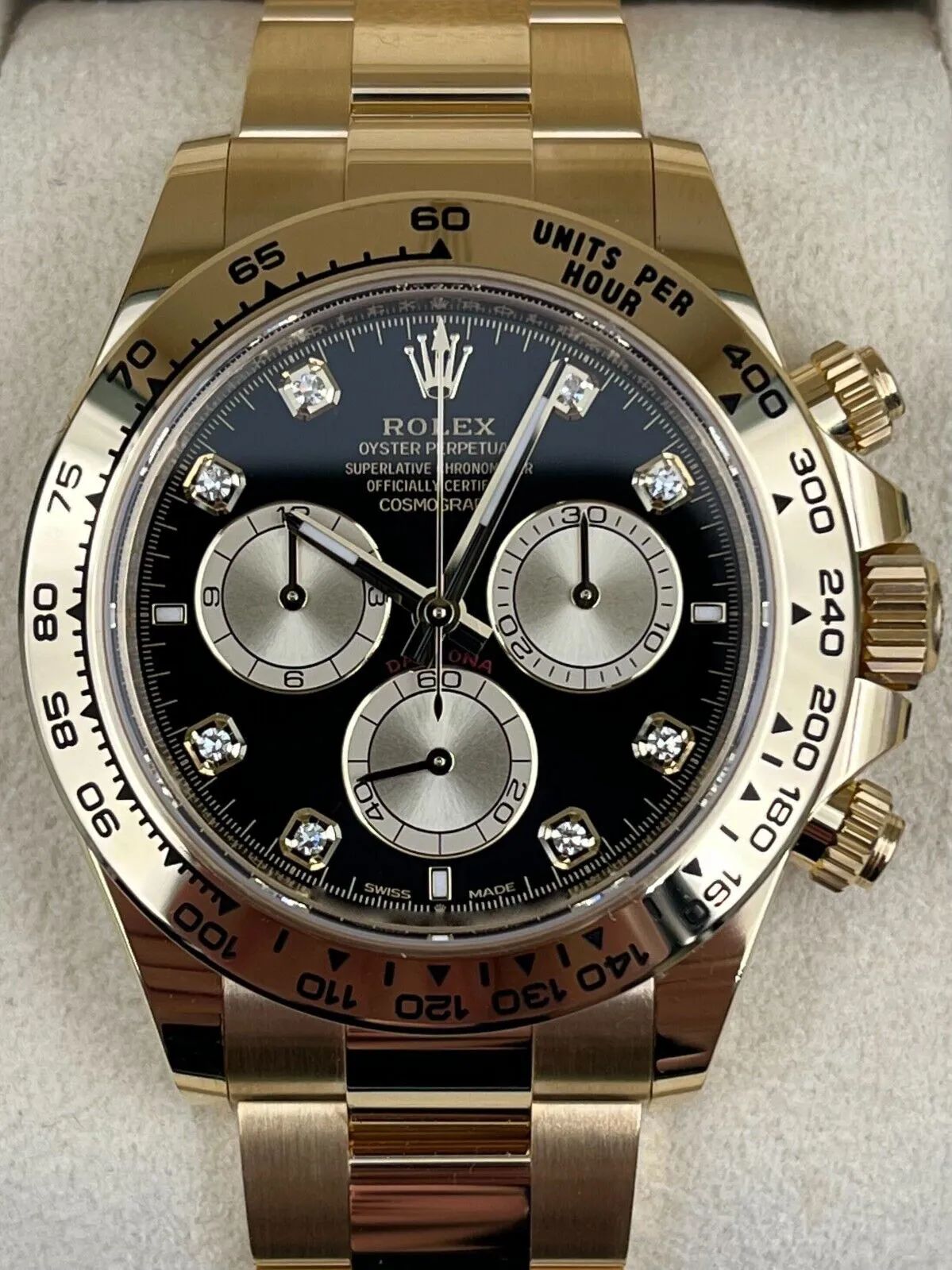 Rolex Daytona 126508 40mm Yellow gold Black 5