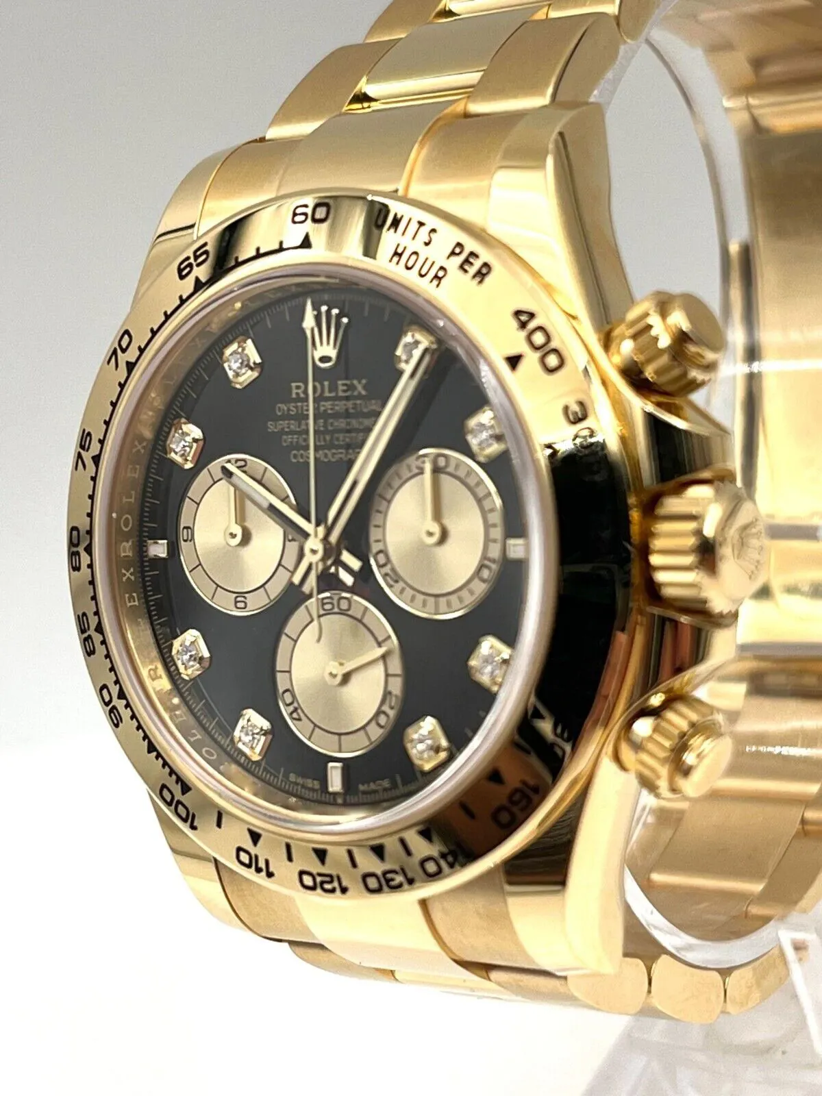 Rolex Daytona 126508 40mm Yellow gold Black 8