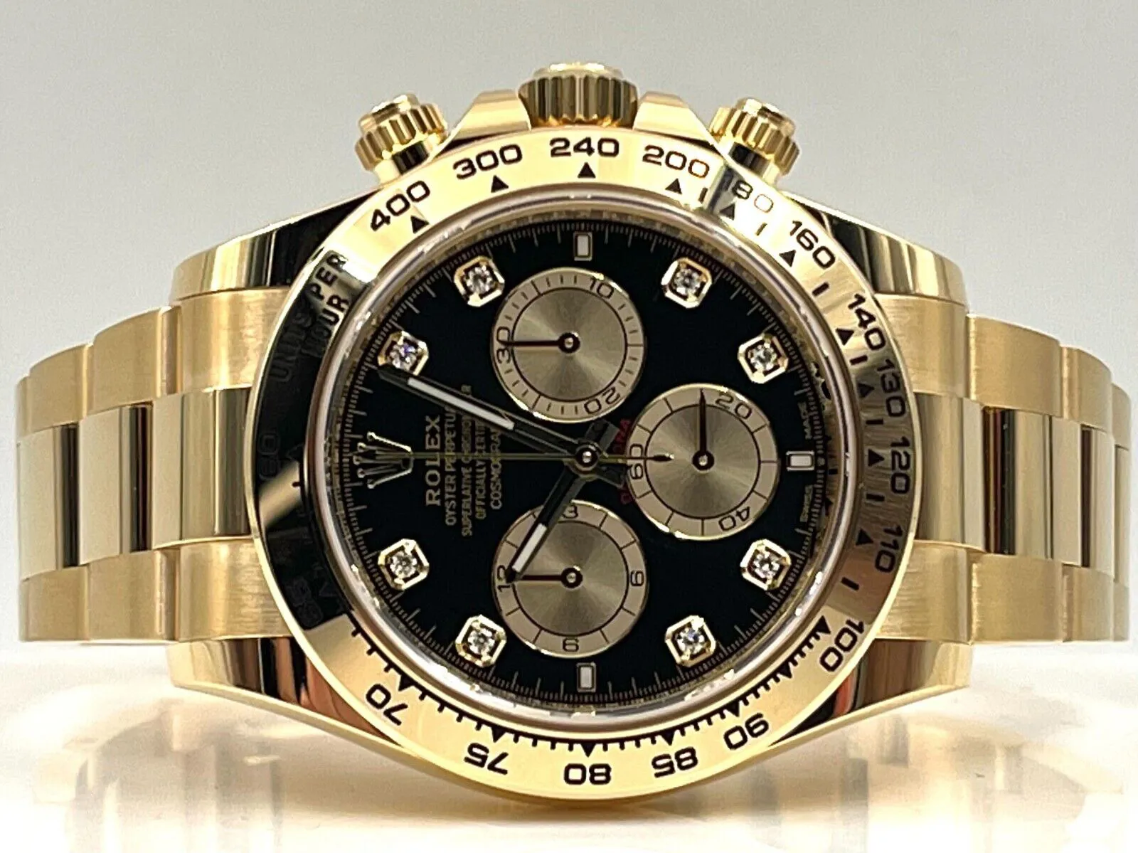 Rolex Daytona 126508 40mm Yellow gold Black 10