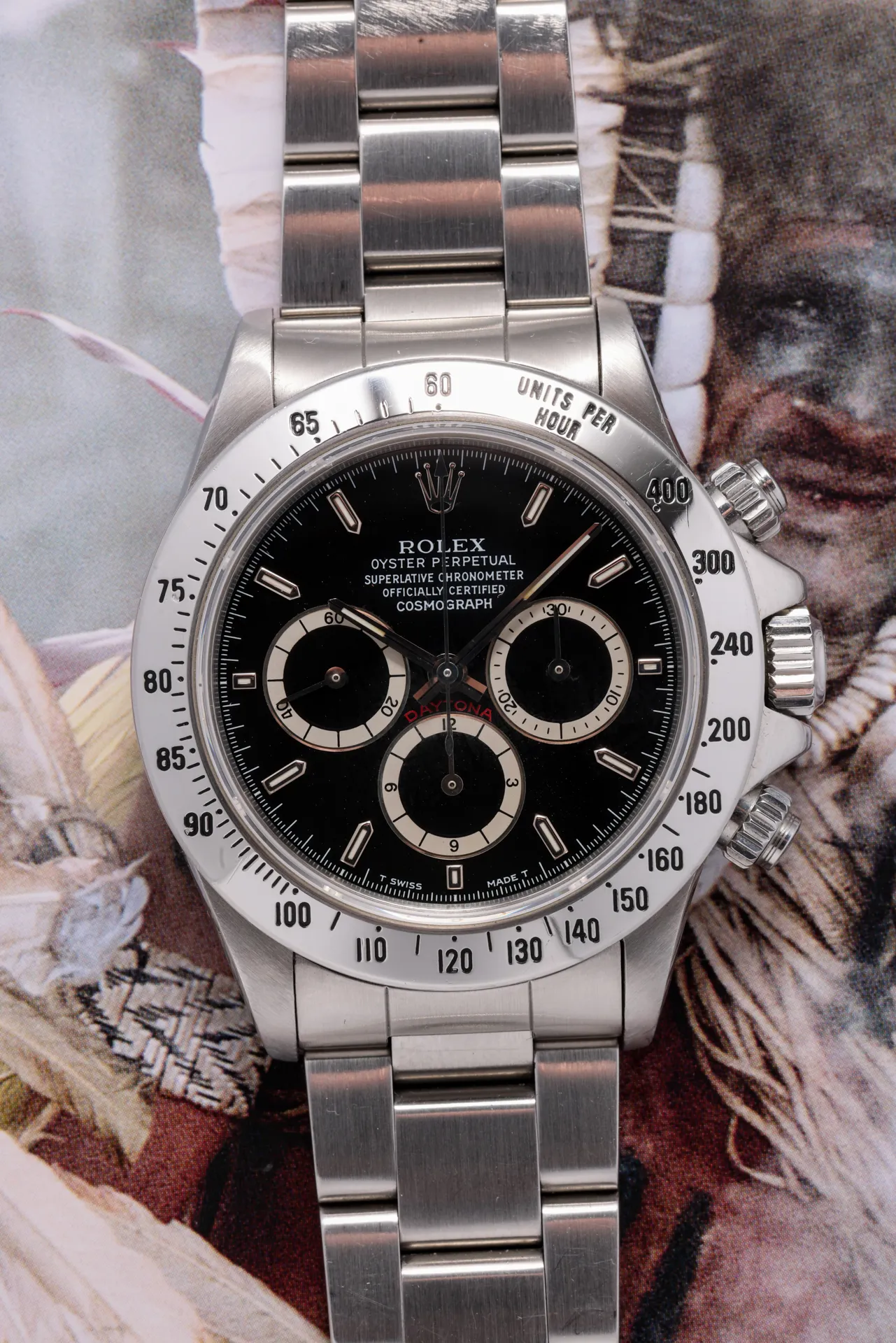 Rolex Daytona 16520 40mm Stainless steel Black