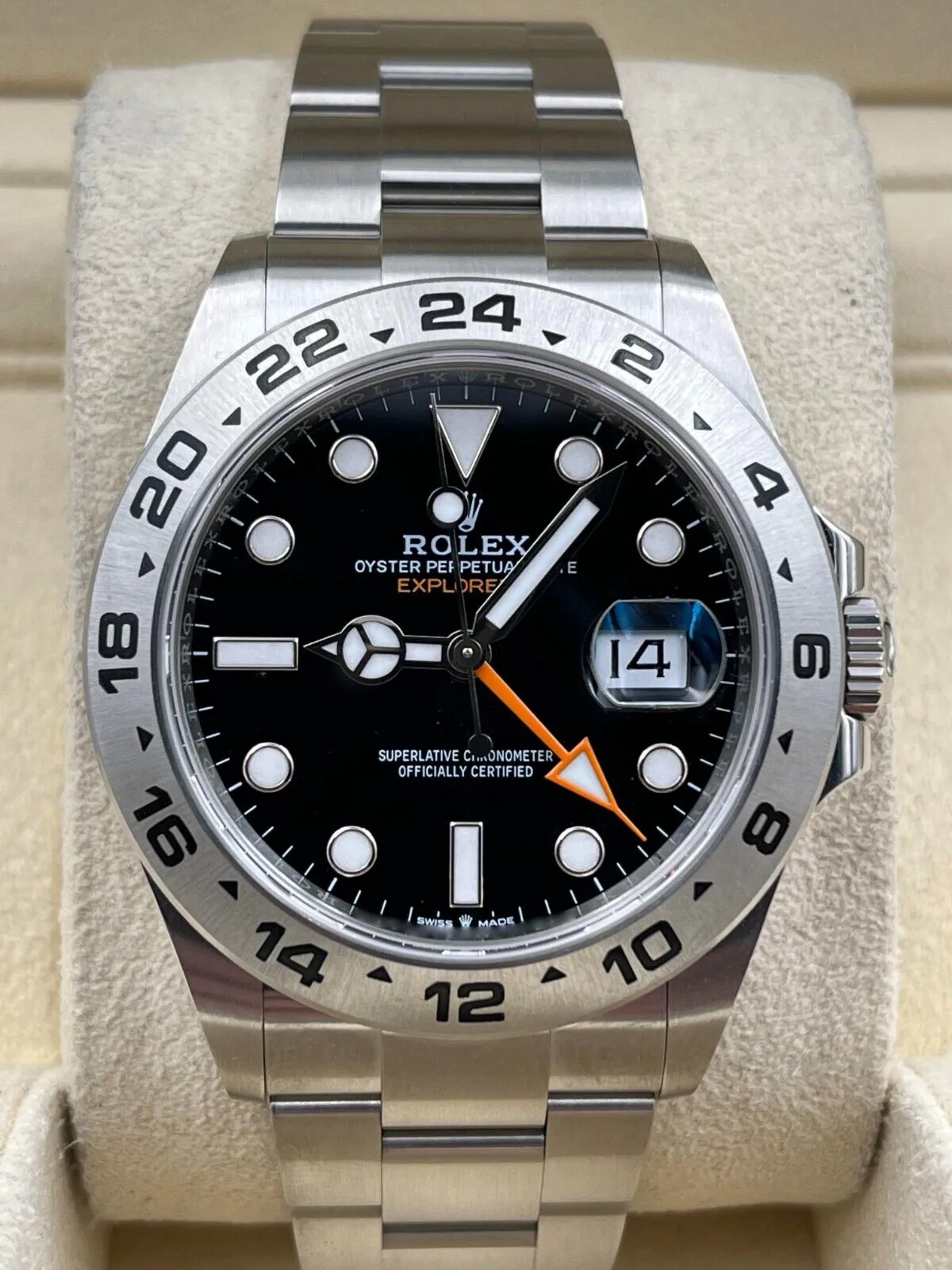 Rolex Explorer II 226570 42mm Stainless steel Black