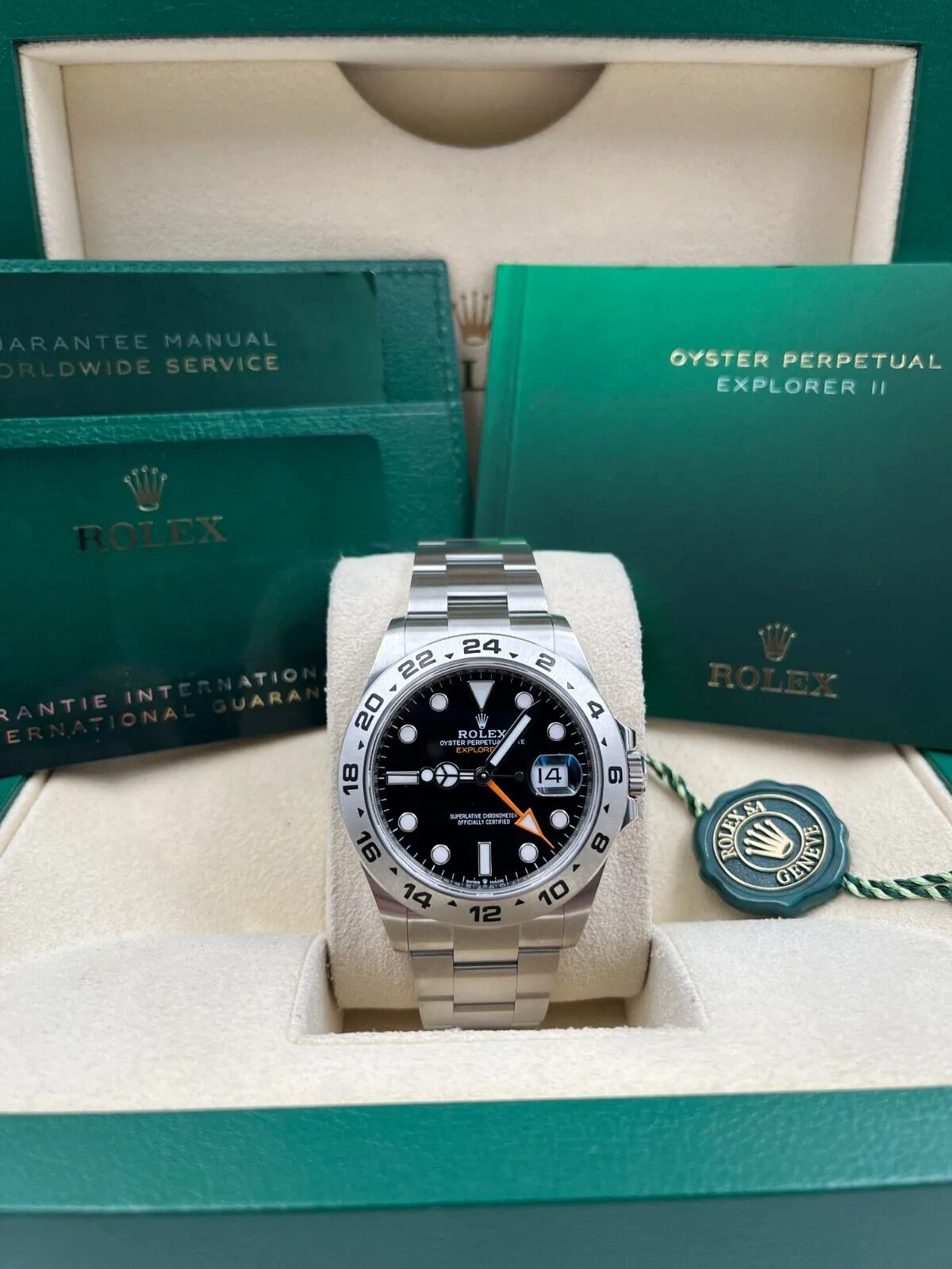 Rolex Explorer II 226570 42mm Stainless steel Black 1