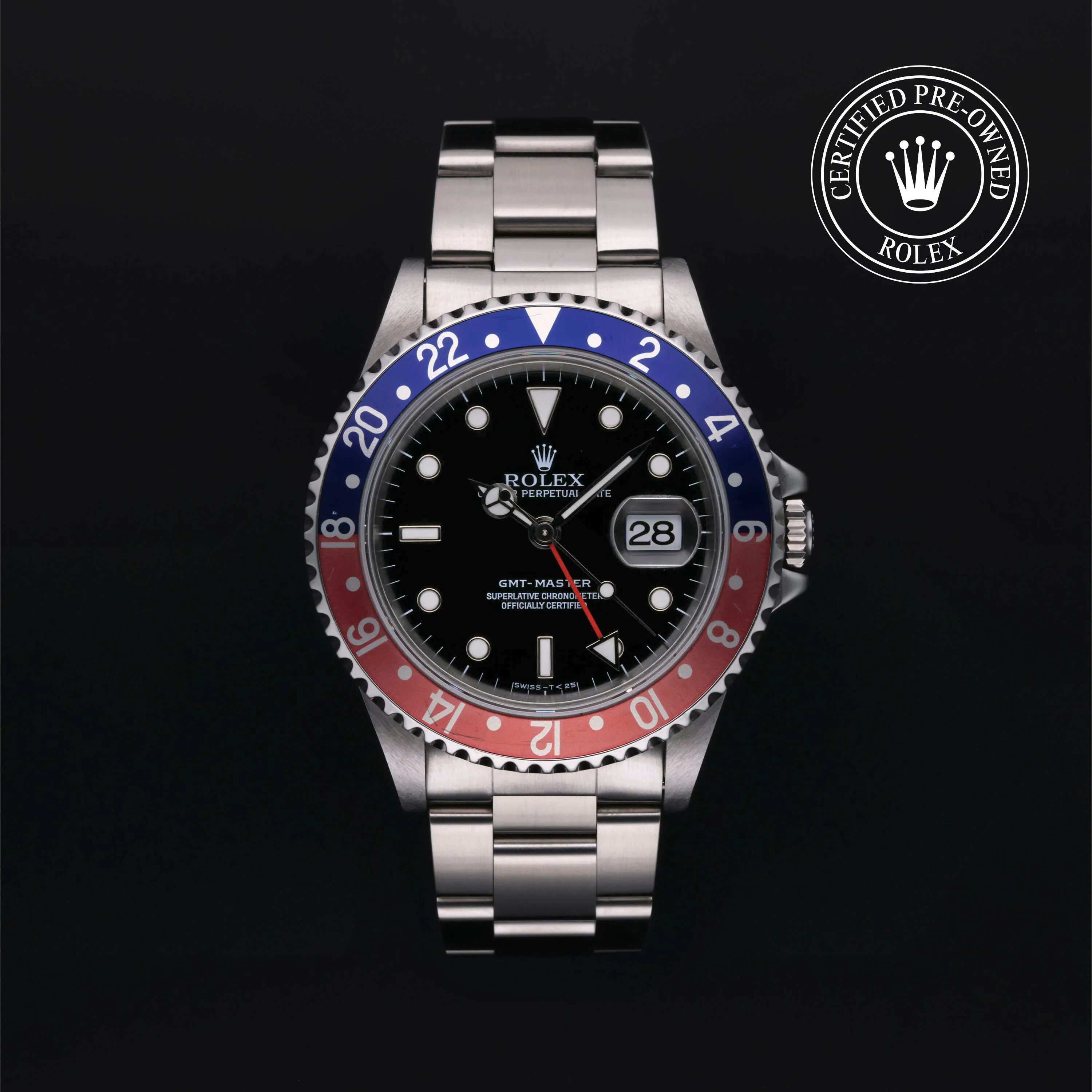 Rolex GMT-Master 16700 40mm Stainless steel Black