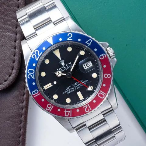 Rolex GMT-Master 16750 40mm Stainless steel Black 1