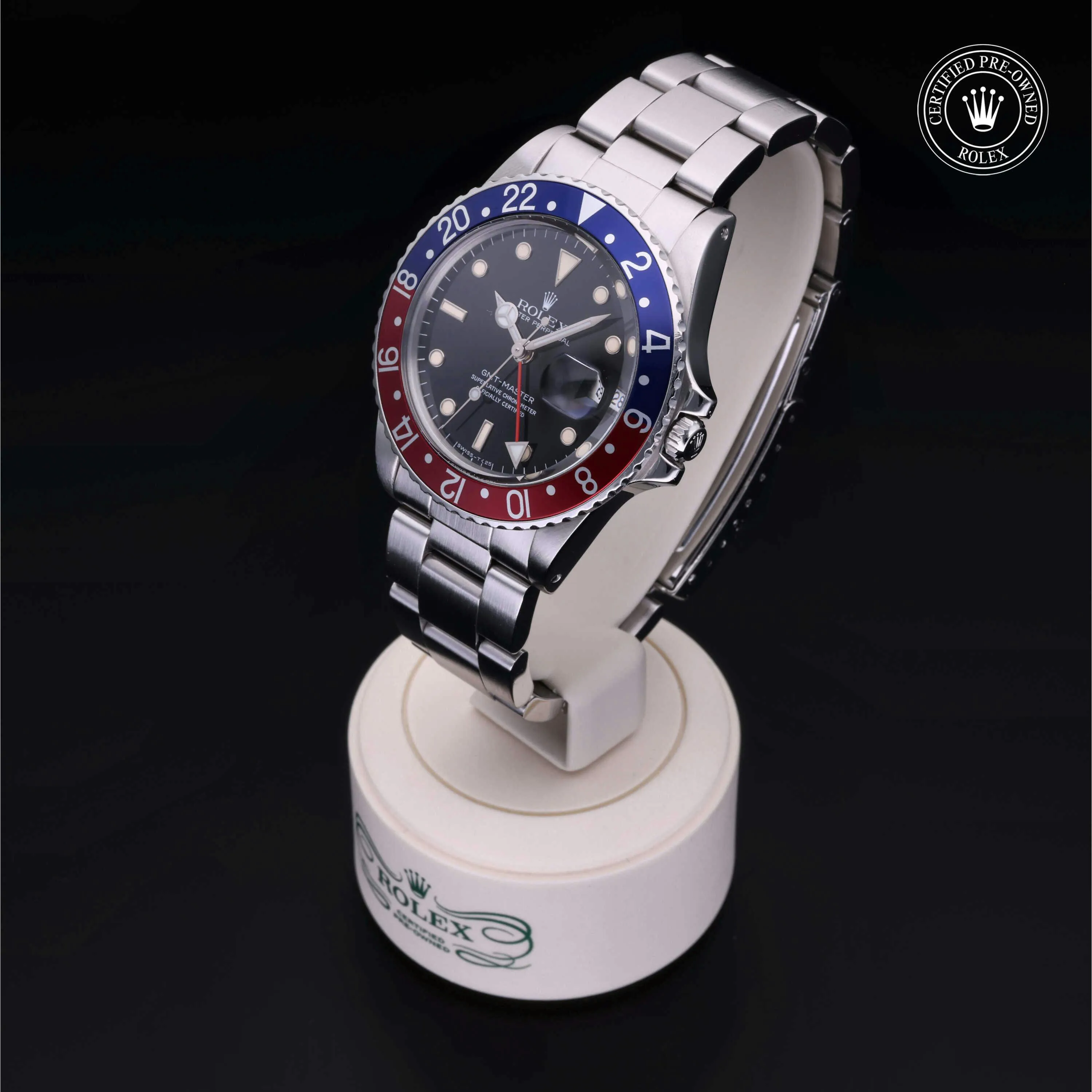 Rolex GMT-Master 16750 40mm Stainless steel Black 2