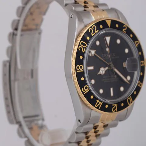 Rolex GMT-Master 16753 40mm Yellow gold and Stainless steel Black 4