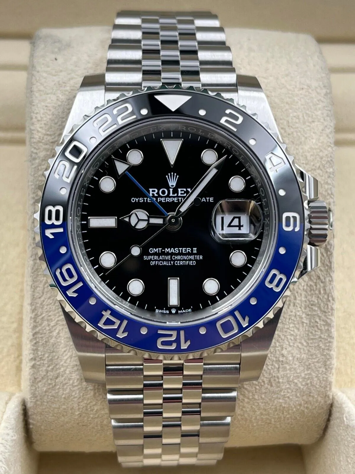 Rolex GMT-Master II 126710BLNR 40mm Stainless steel Black