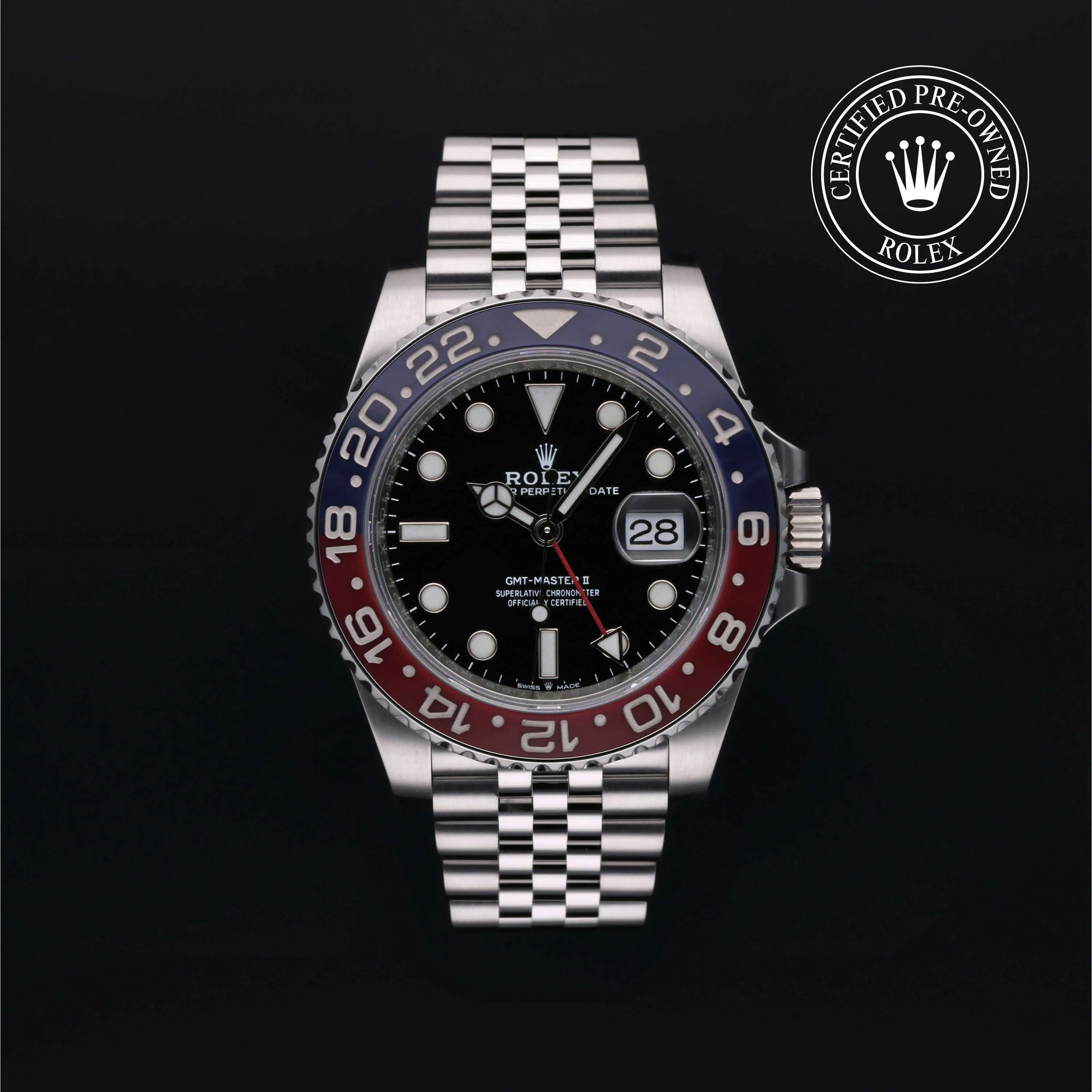 Rolex GMT-Master II 126710BLRO-0001 40mm Oystersteel Black