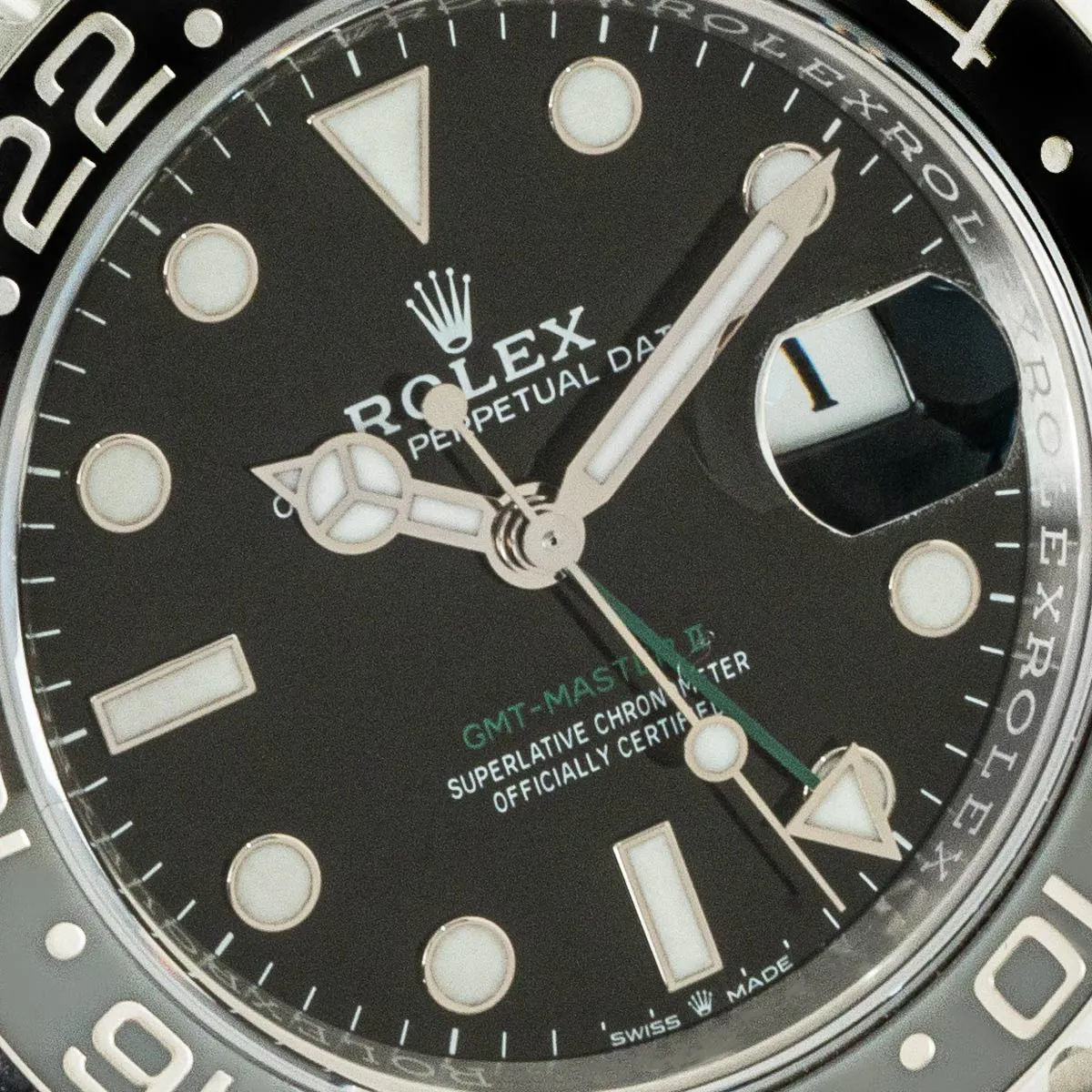 Rolex GMT-Master II 126710GRNR 40mm Stainless steel Black 2